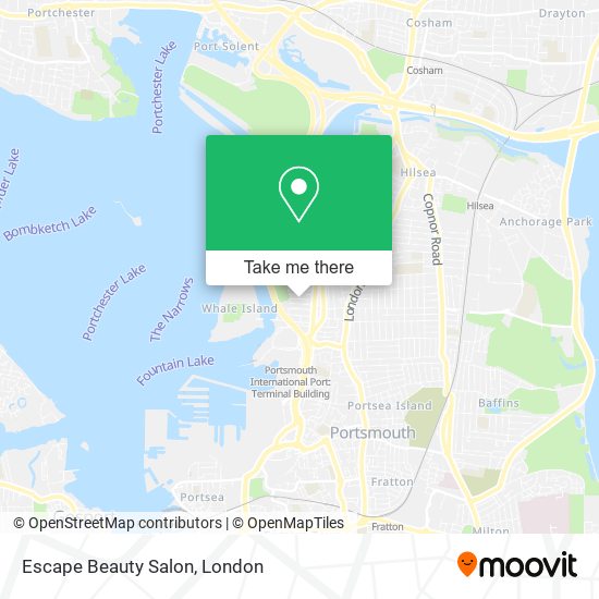 Escape Beauty Salon map
