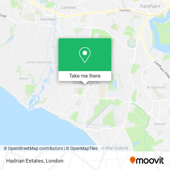 Hadrian Estates map