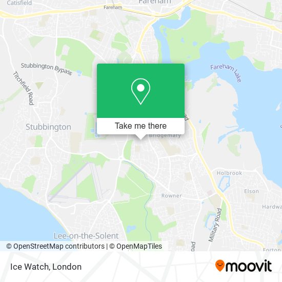 Ice Watch map
