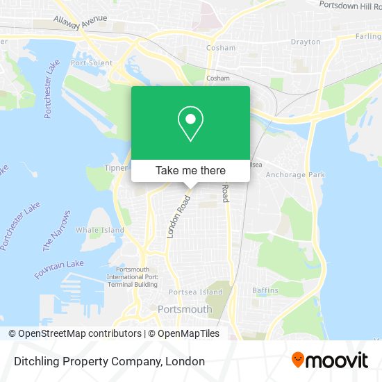 Ditchling Property Company map