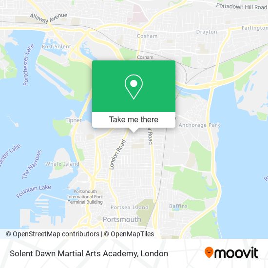 Solent Dawn Martial Arts Academy map