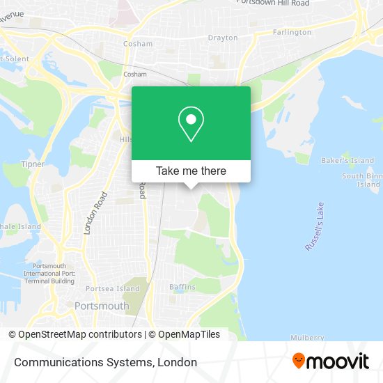 Communications Systems map