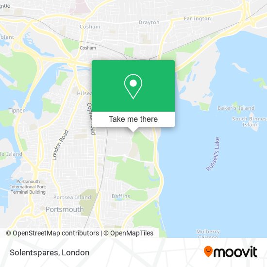 Solentspares map