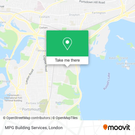 MPG Building Services map