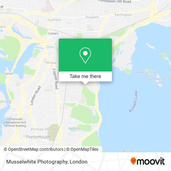 Musselwhite Photography map