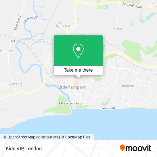 Kids VIP map