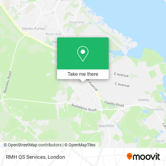RMH QS Services map