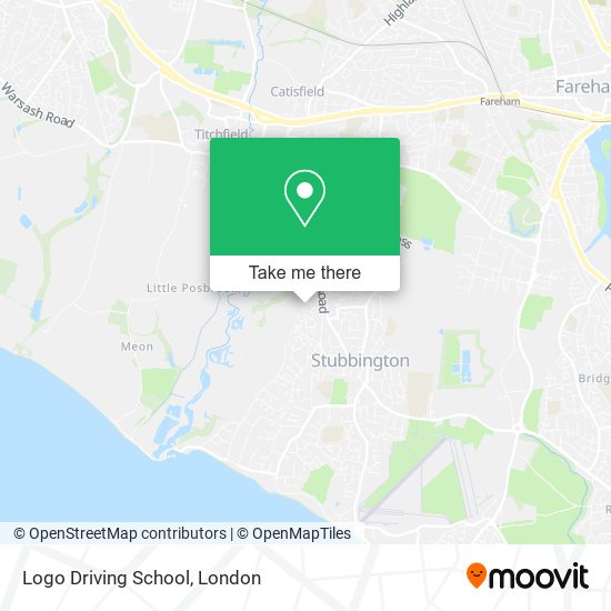 Logo Driving School map