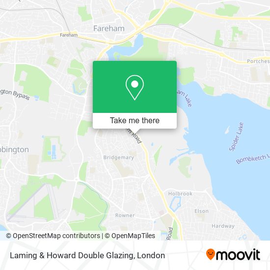 Laming & Howard Double Glazing map