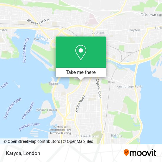 Katyca map