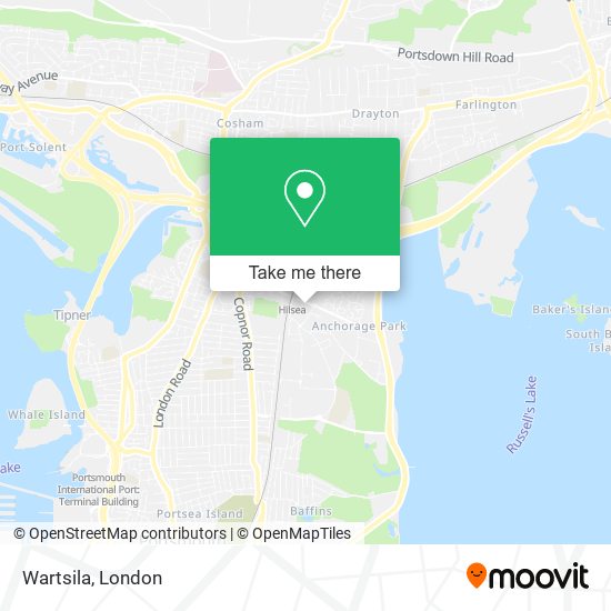 Wartsila map