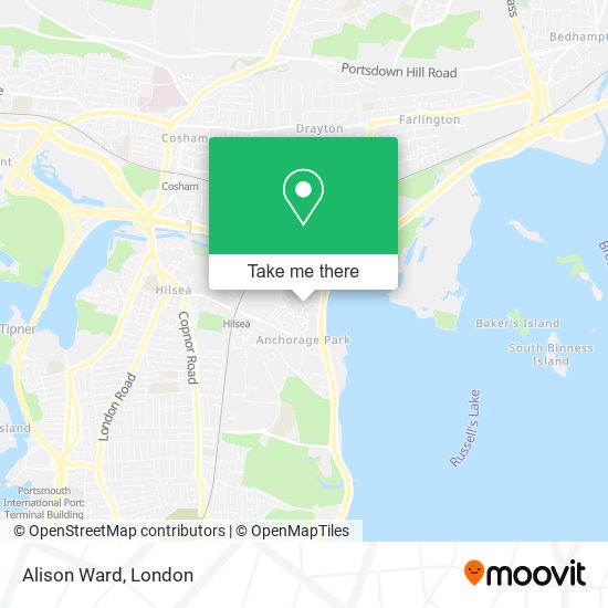 Alison Ward map