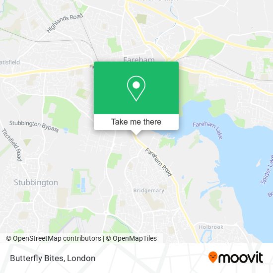Butterfly Bites map