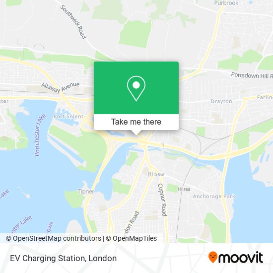 EV Charging Station map