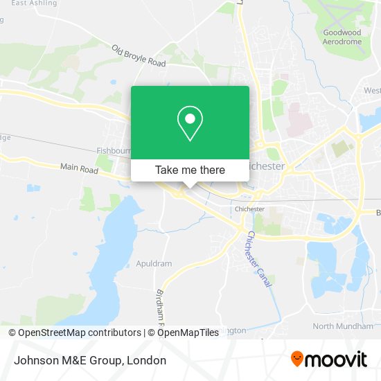 Johnson M&E Group map