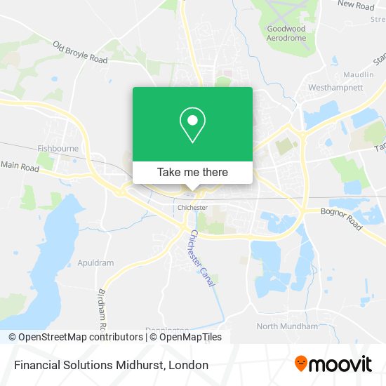 Financial Solutions Midhurst map