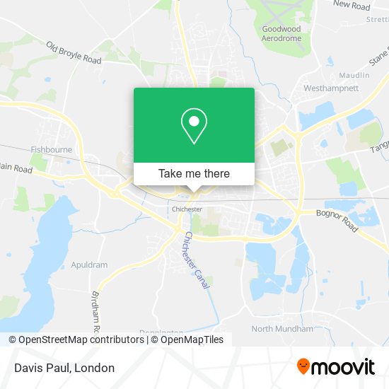 Davis Paul map