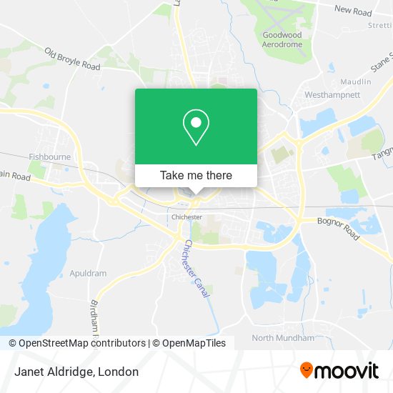 Janet Aldridge map
