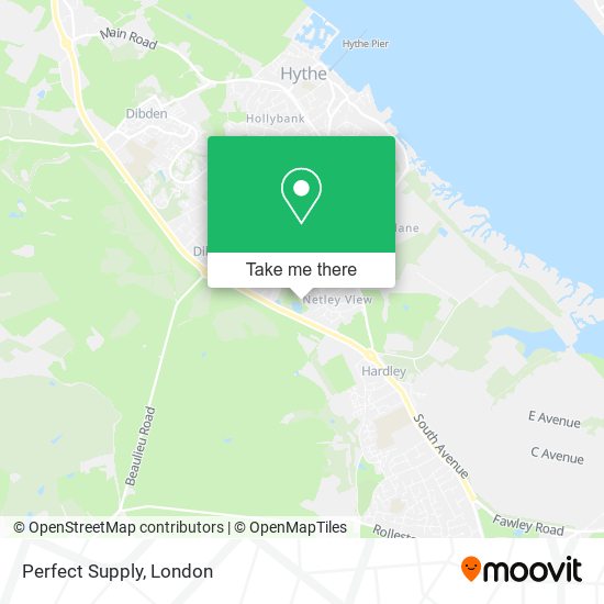 Perfect Supply map