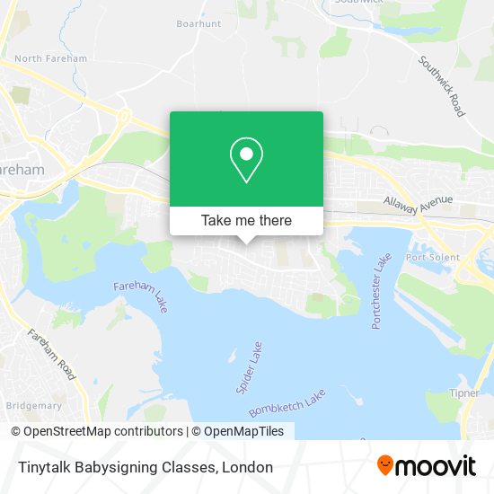 Tinytalk Babysigning Classes map