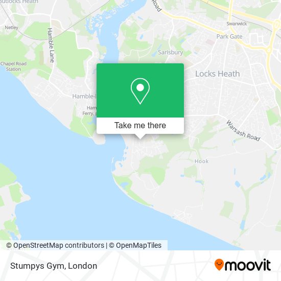 Stumpys Gym map