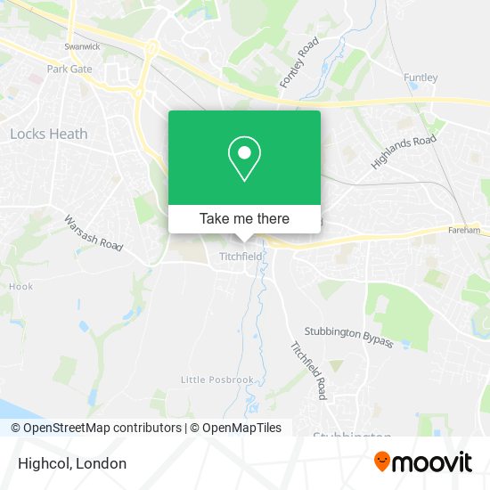 Highcol map