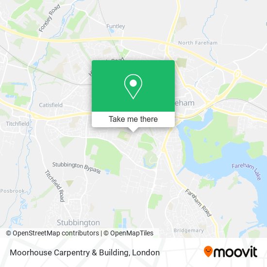 Moorhouse Carpentry & Building map