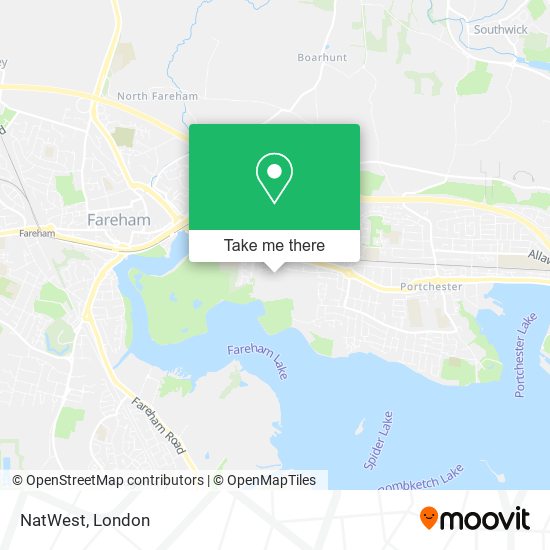 NatWest map