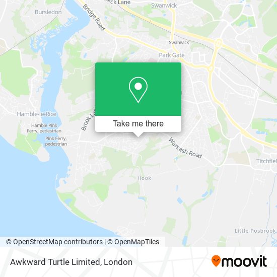 Awkward Turtle Limited map