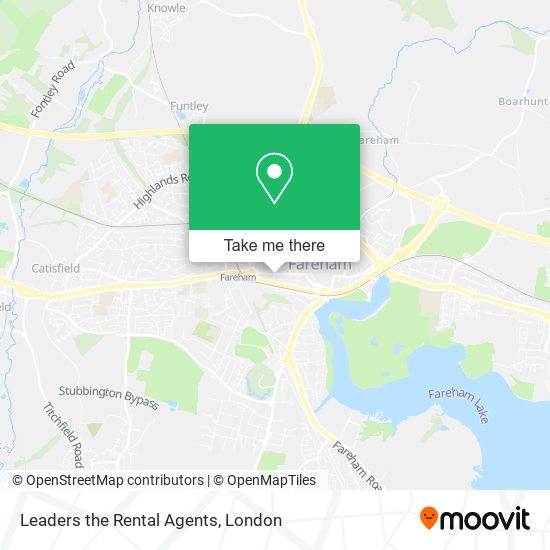 Leaders the Rental Agents map