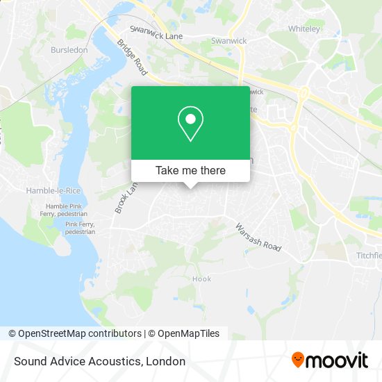 Sound Advice Acoustics map