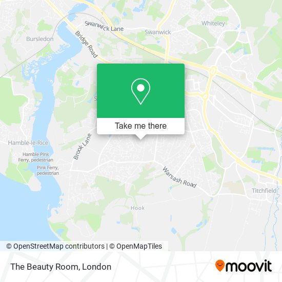 The Beauty Room map