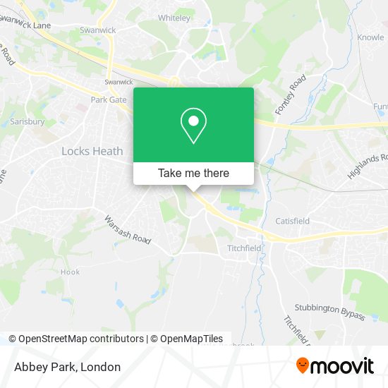 Abbey Park map