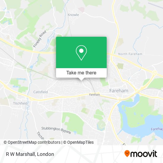 R W Marshall map