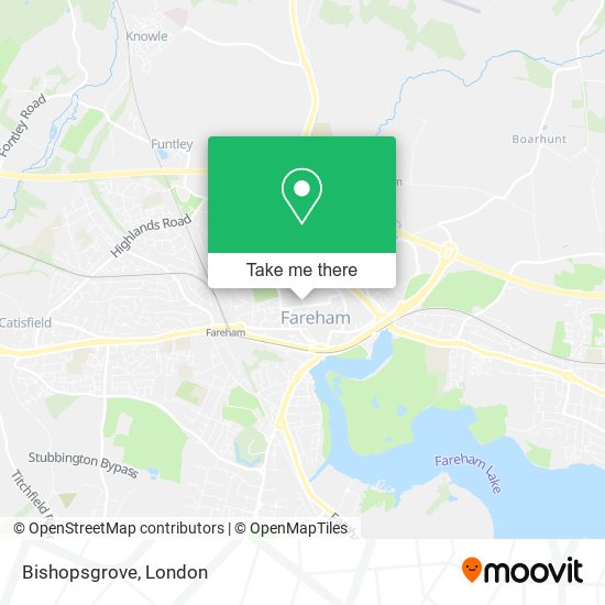Bishopsgrove map