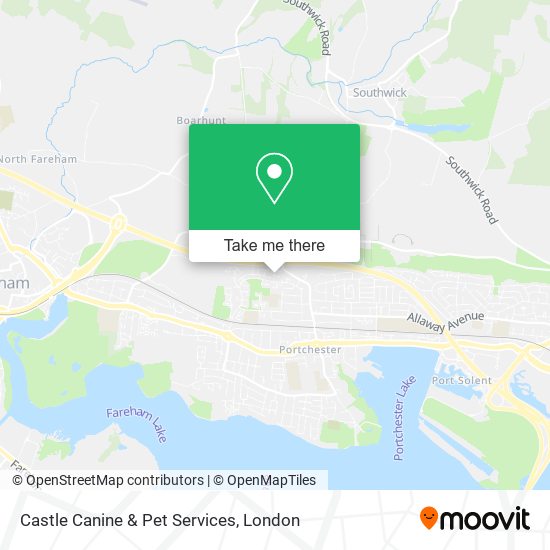 Castle Canine & Pet Services map