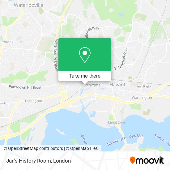 Jan's History Room map