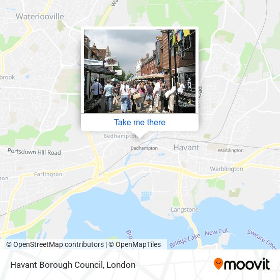 Havant Borough Council map