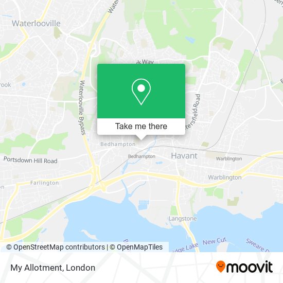 My Allotment map