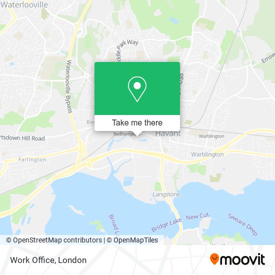 Work Office map