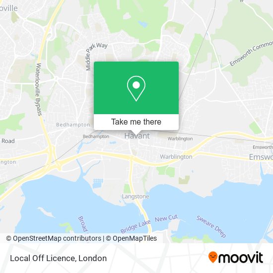 Local Off Licence map
