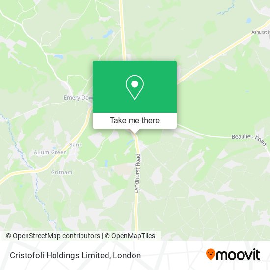 Cristofoli Holdings Limited map