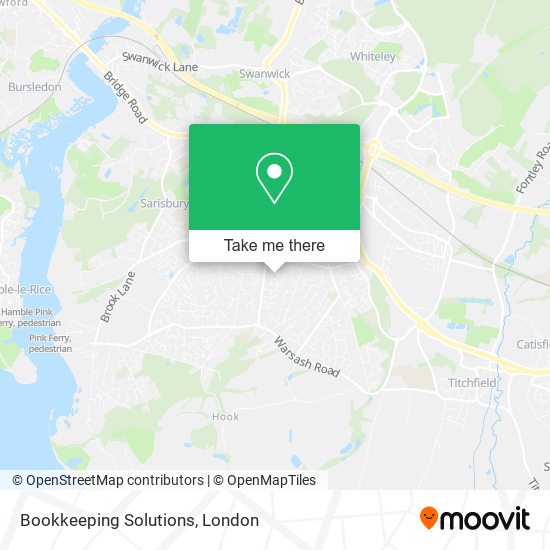 Bookkeeping Solutions map