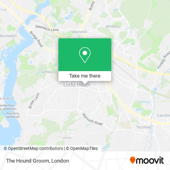 The Hound Groom map