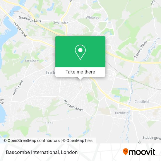 Bascombe International map