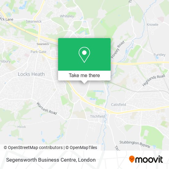 Segensworth Business Centre map