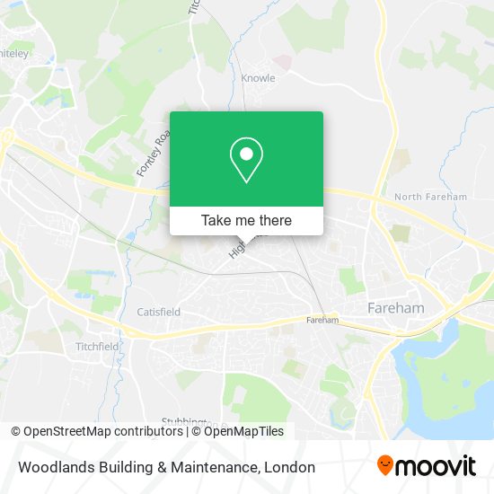 Woodlands Building & Maintenance map