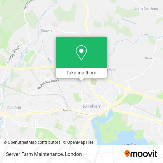 Server Farm Maintenance map
