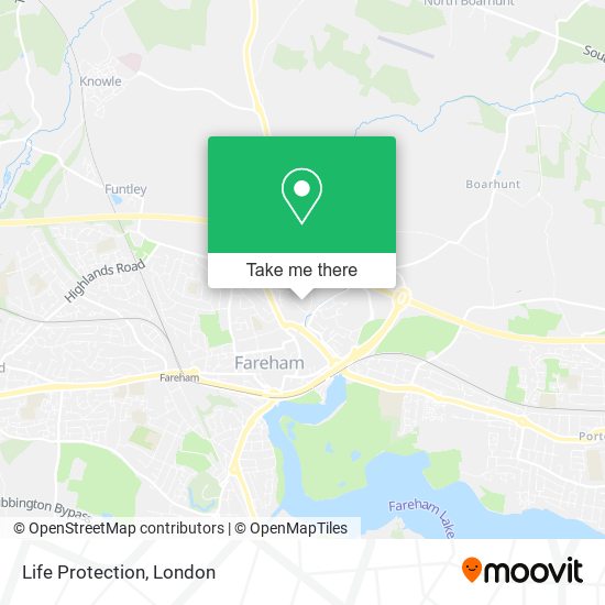 Life Protection map