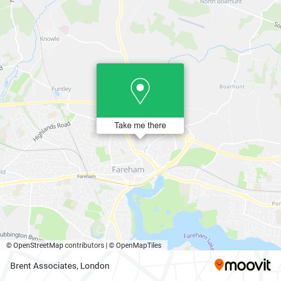 Brent Associates map